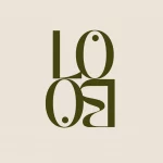 Logo décliné Maison Lobo