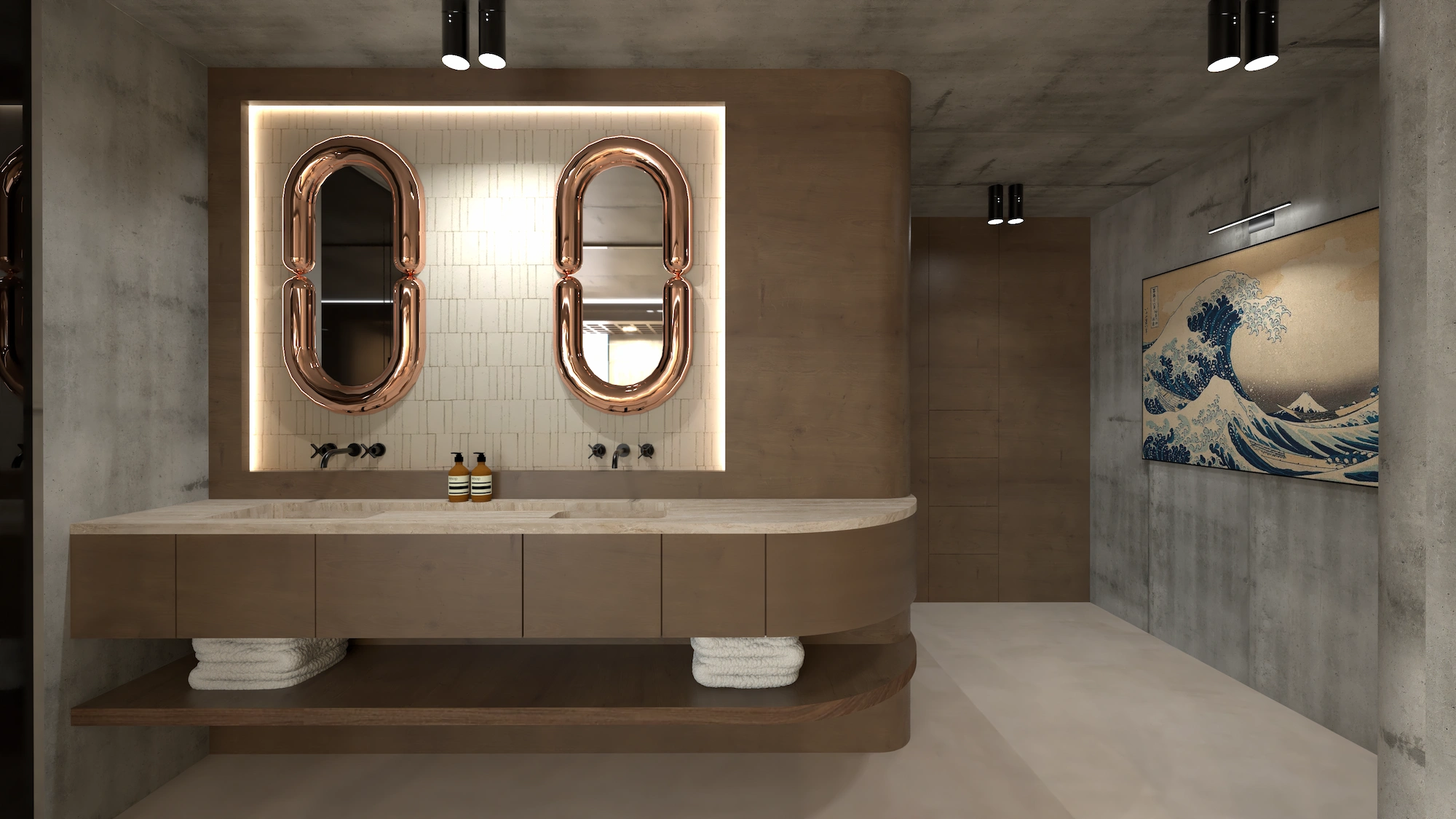 Projet Manhattan salle de bain 1