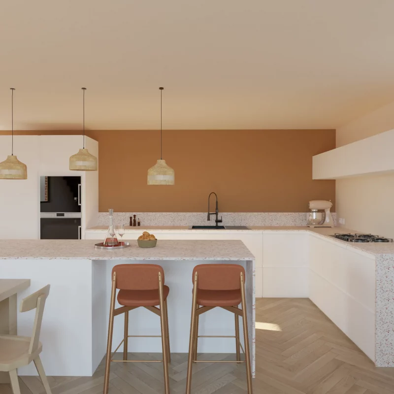 Projet La Rostraete cuisine